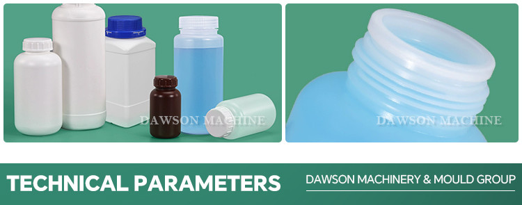 Automatic 500ml 600ml 800ml PET Pesticide Bottle Blowing Molding Machine