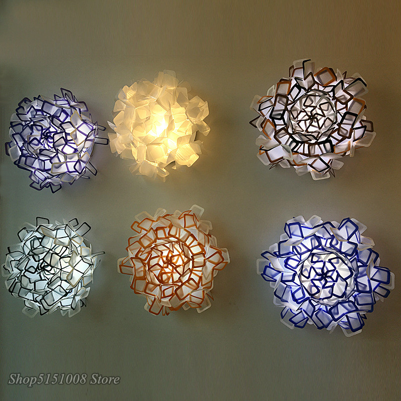 Nordic ceiling lights warm flower balcony living room bedroom scandinavian lights(WH-MA-162)