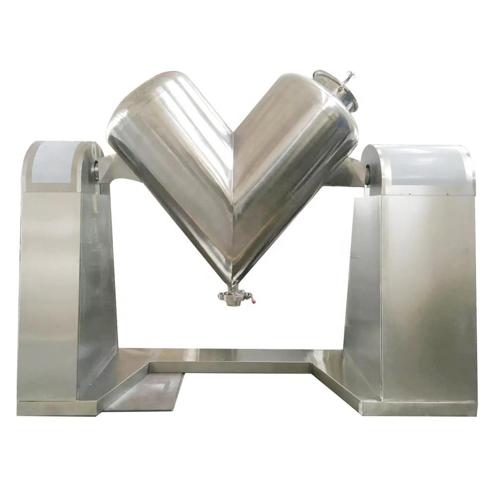V Type 100L Wheat Flour Powder Mixer Machine For Food Stuff Powder