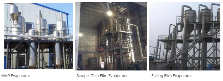Fully Automatic 316l 304 Mechanical Vapour Recompression Evaporator Wastewater Evaporation
