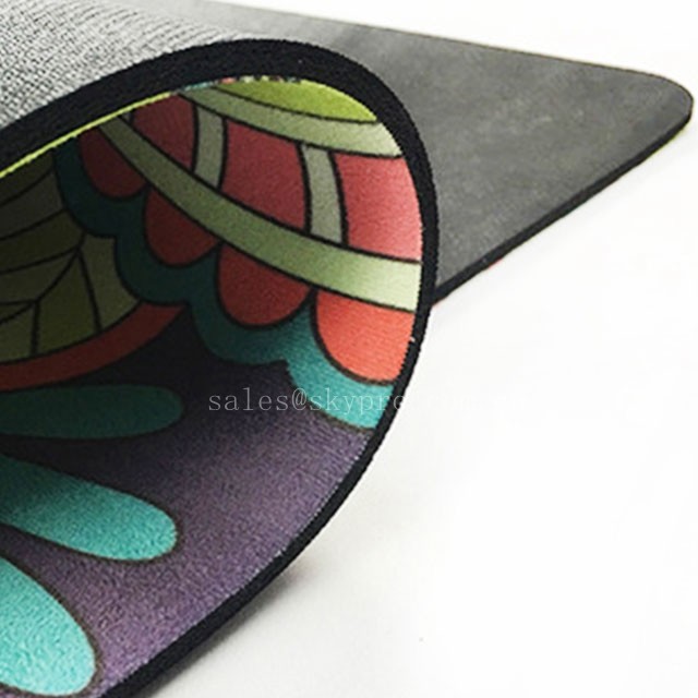 0.5-6.0mm Thickness Round Yoga Mat / Flat Gasket Kids Climbing Mats