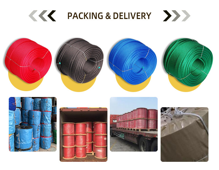22mm Polyester Combination Rope with Metal Core and FC Twisted
