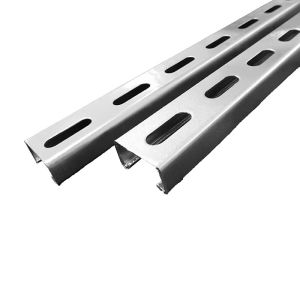 Customizable Lightweight Aluminium Slotted Channel C Shaped Section