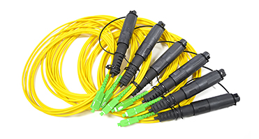 Outdoor FTTA Fiber Optic Patch Cable IP67 With Hoptic Connector