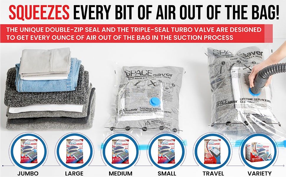 Fit Valve Multipurpose Storage Bags for Quilts and Clothes Convenient Design Style