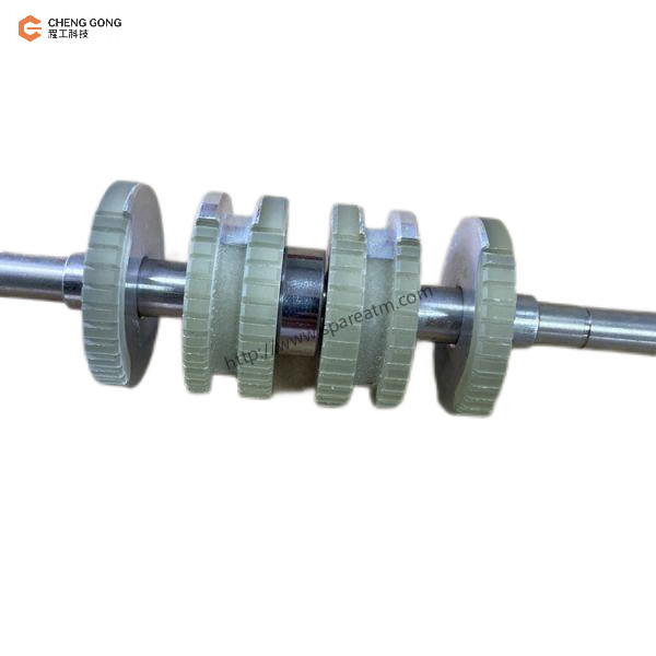 Fujitsu F510 KD03300-C601 Note Feeder Wheel Assembly Parts For Model ATM Machines