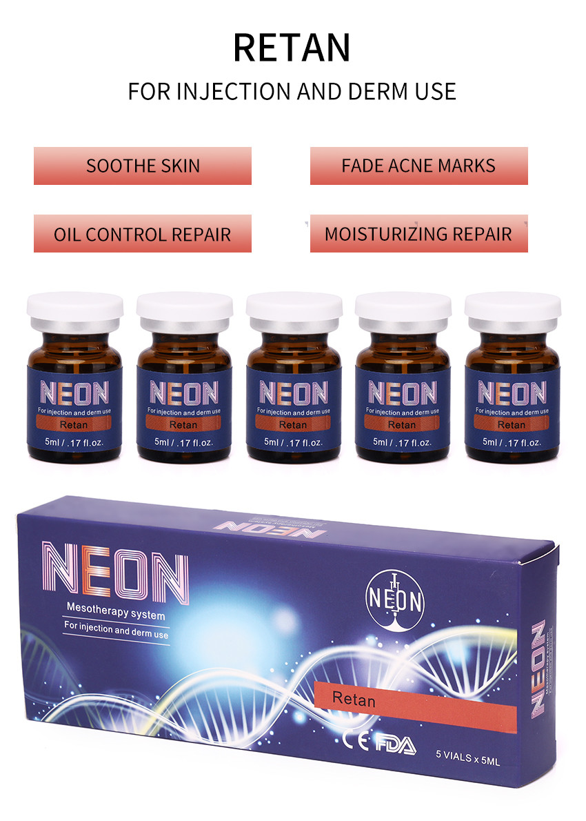 Neon Meso Therapy Serum Injection 5ml Acne Treatment Serum Pure Essence