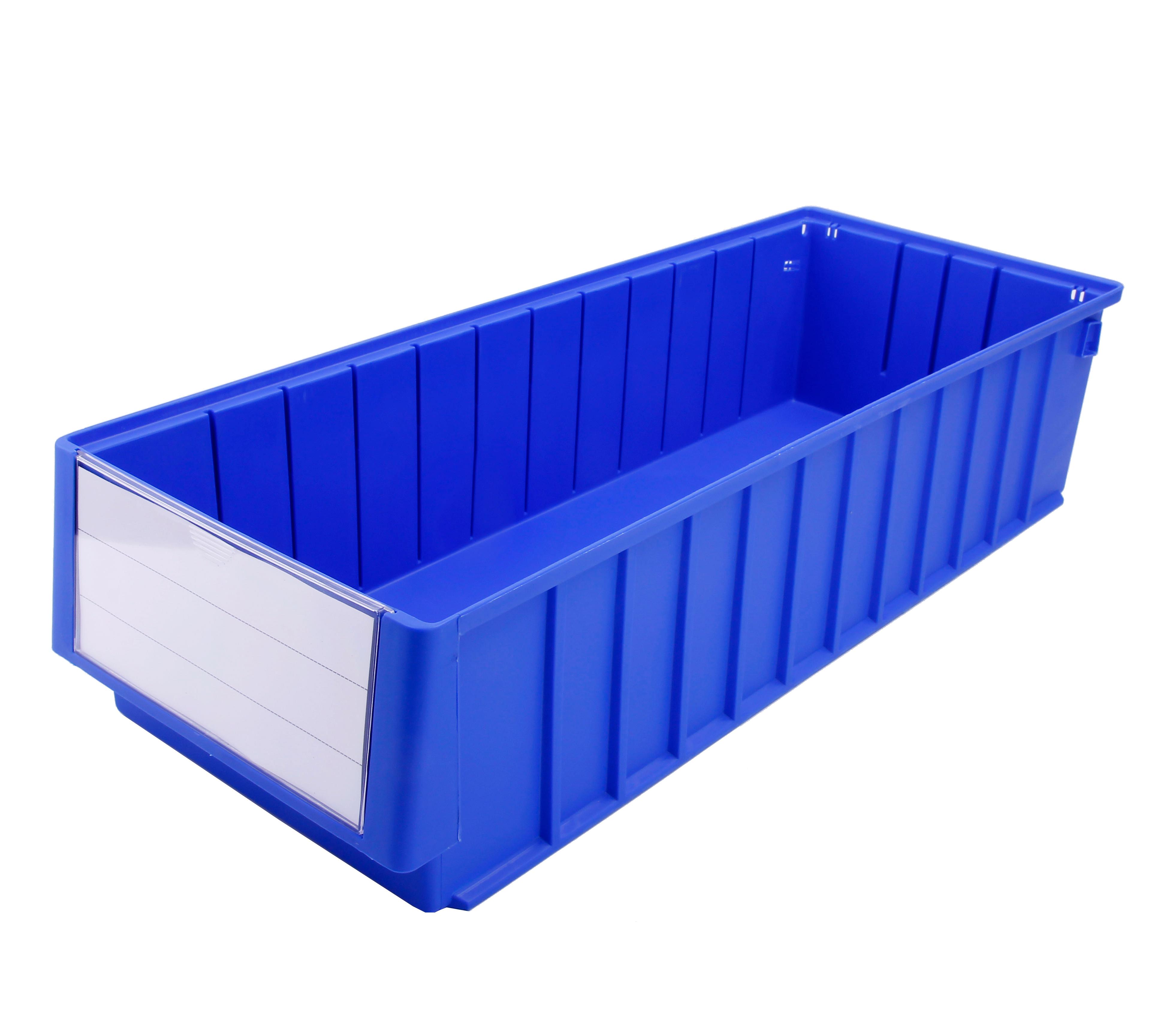 Versatile Storage Solution Solid Box Style Plastic Bins for Warehouse Organization