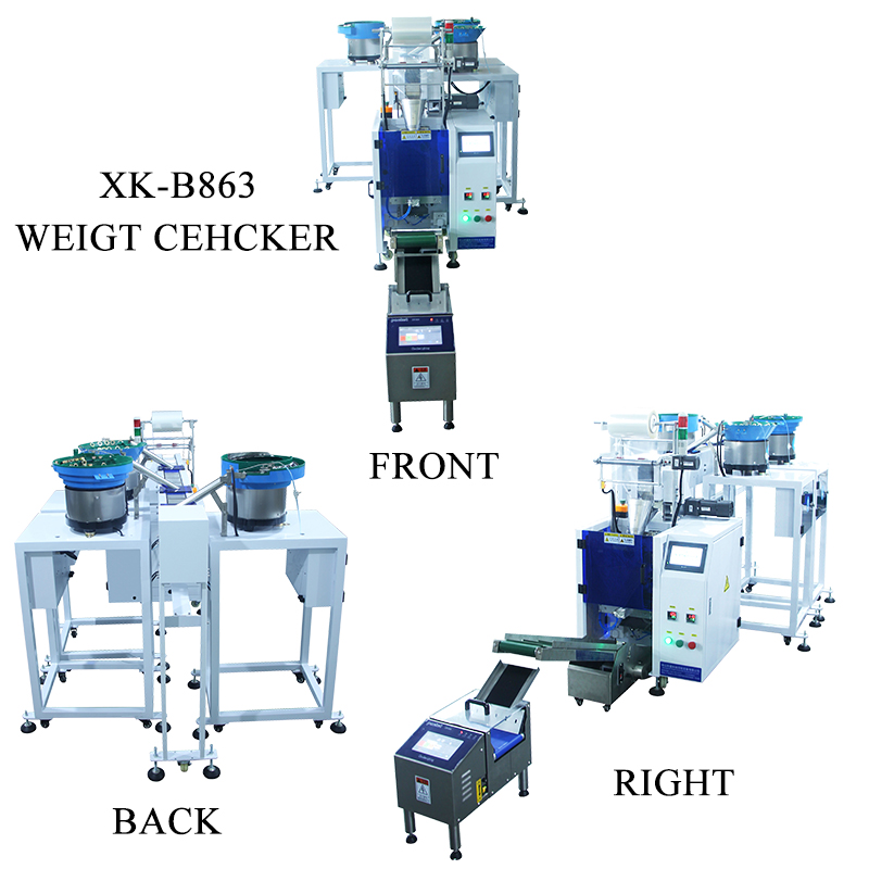 Automatic Weighing Machine Nut Hardware Screw Counting Small Sealer Packaging Machine