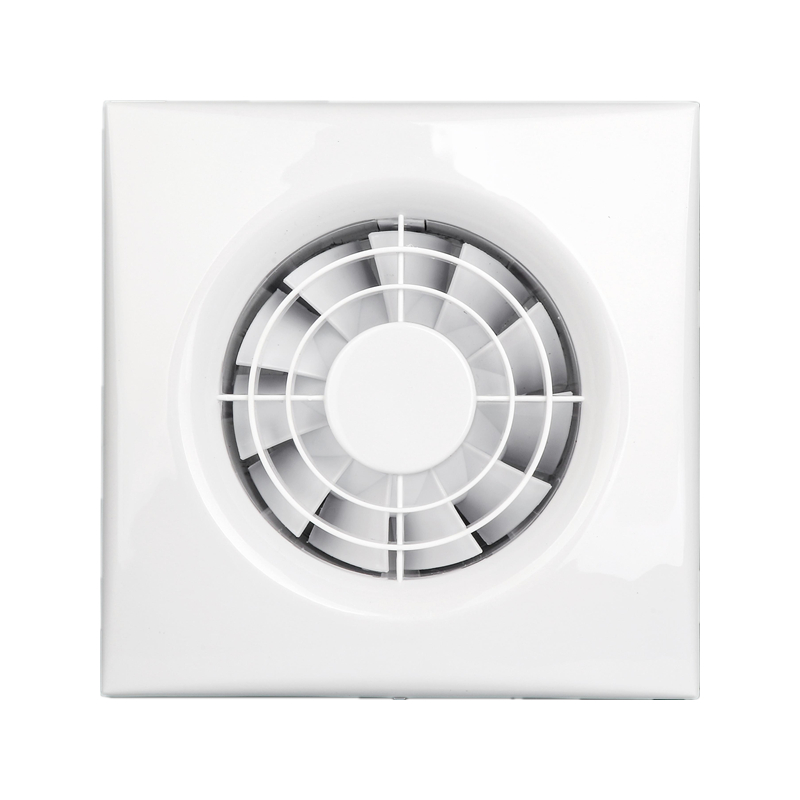 6 8 Inch Bathroom Window Wall Mounted Shutter Air Extractor Fan with Plastic Blade