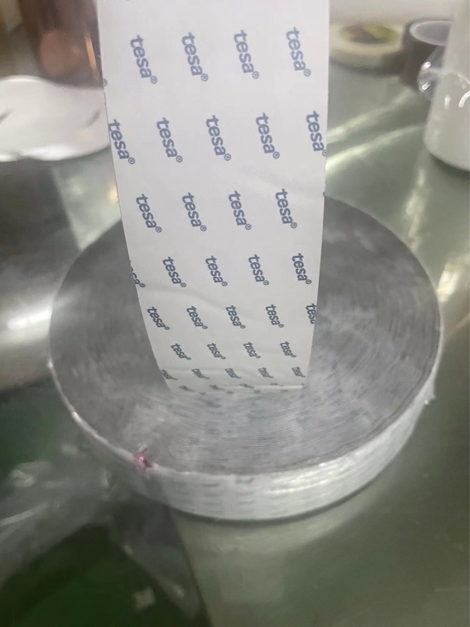 TESA 60213 Gray Single Sided Conductive Foam Electromagnetic Shielding Tape