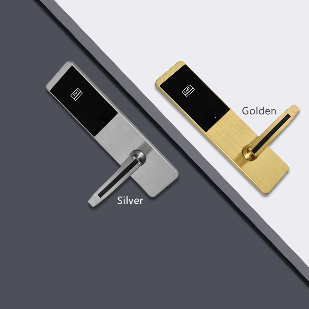 Hotel Management System Key Card Door Lock With Convenient Sofeware