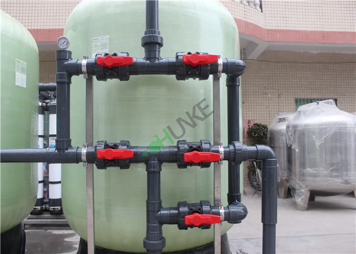 Large Scale Reverse Osmosis 8000 LPH Water Filter Machine System For Power Plant