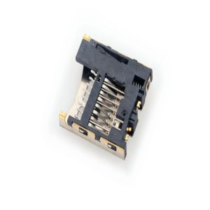 5000 Cycles Durability Memory Card Socket Connector For Auto Electronics