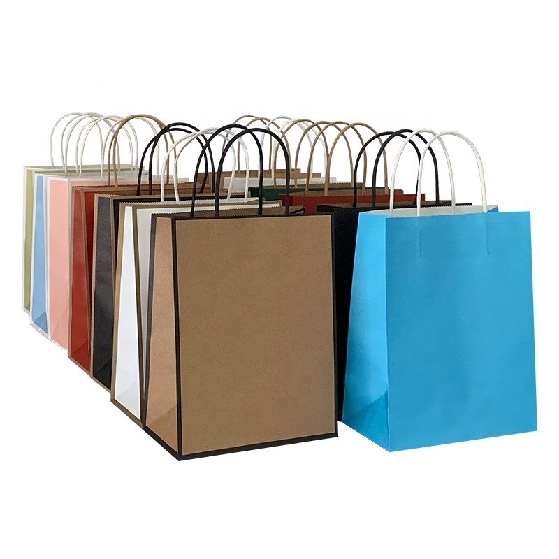 New Design High Speed Automatic Round Flat Twisted Handle Paper Bag Making Machine