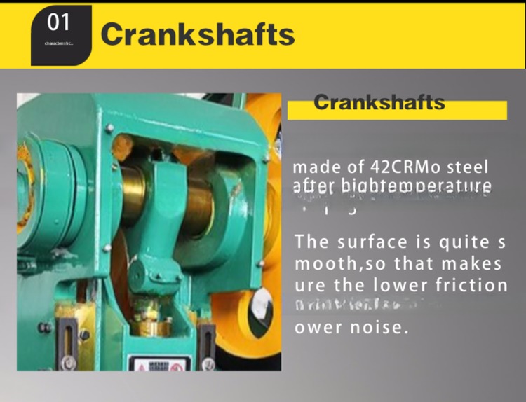 PB Shovel Forming Parts Mechanical Press for High Speed Punching of 90 Stainless Steel