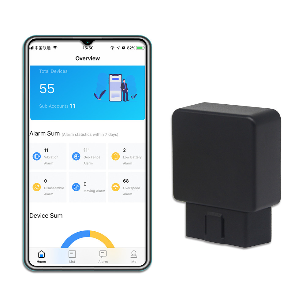 Polymer Lithium 4G GPS Tracker Obd Diagnostic 2G 3G 4G GSM WIFI LBS Hybrid