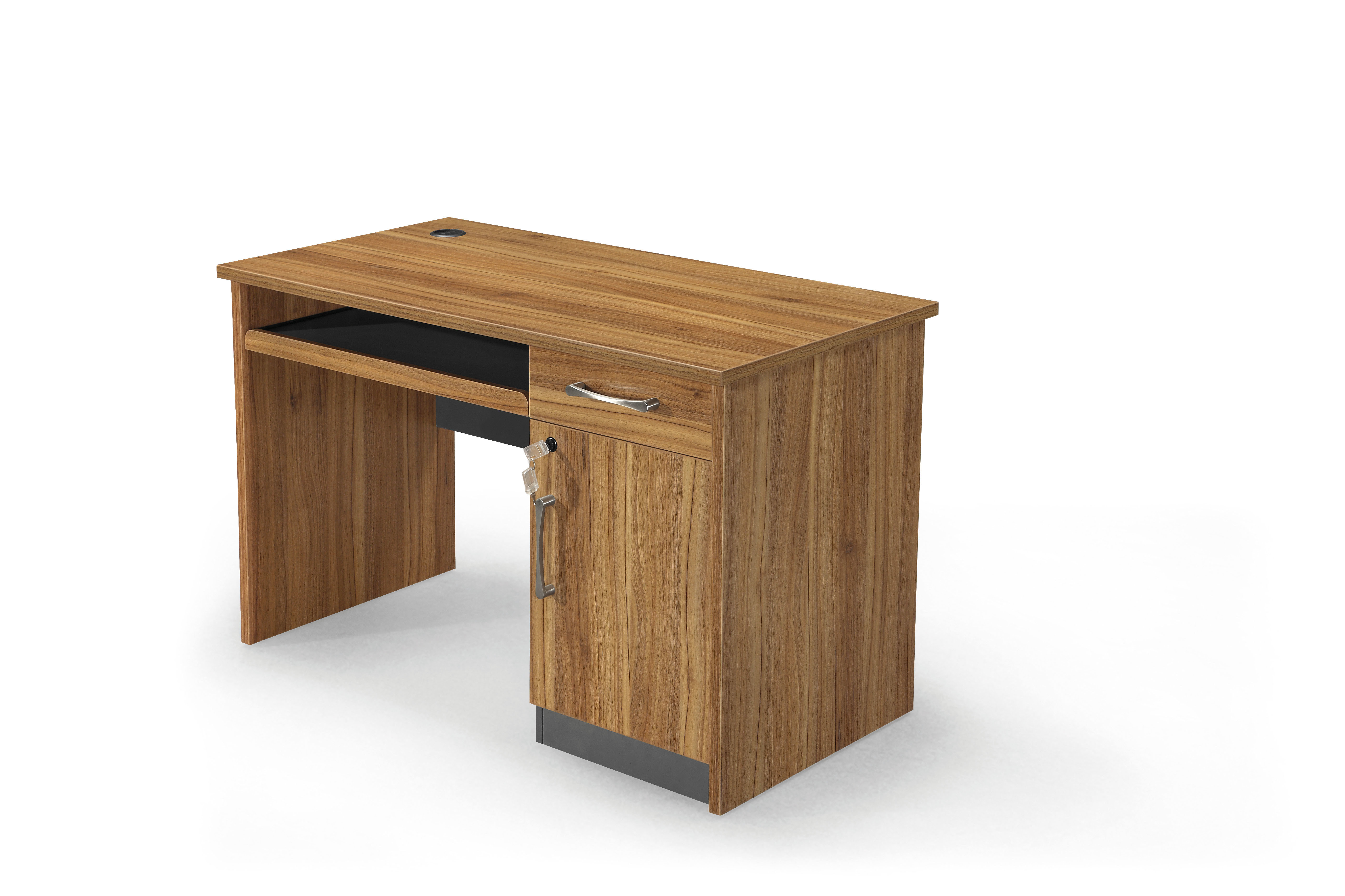 MFC / MDF Materials Office Computer Desk Panel Wood Style 1200*600*750mm Size