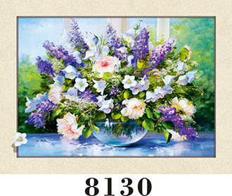 Beasutiful flowers 3D lenticular Picture 5D Images for Home Decoration
