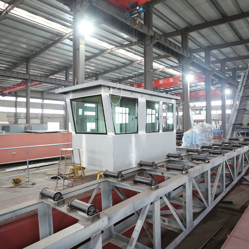 Anchor Position River Gold and Diamond Dredger with Jigging