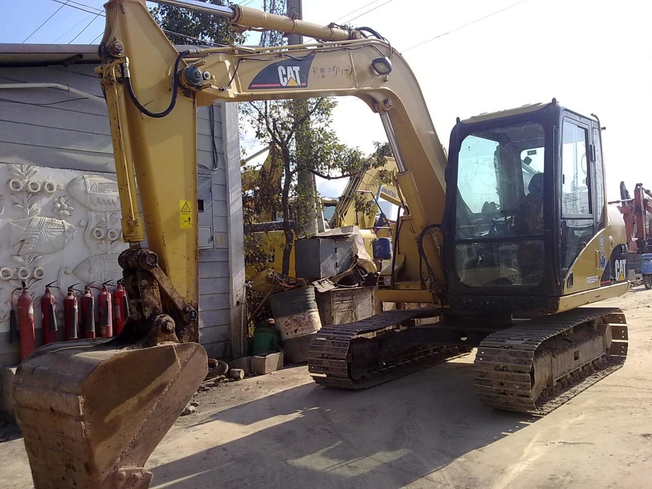 Used Cat 307c Track Excavator With Bucket Capacity 0.31 M³