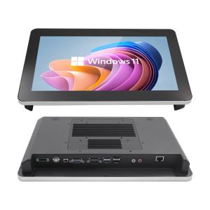  Industrial Capacitive Touch Panel PC with Win 10/11/Linux 1920*1080 Resolution 32G-256G SSD Storage 350 Nits Manufactures