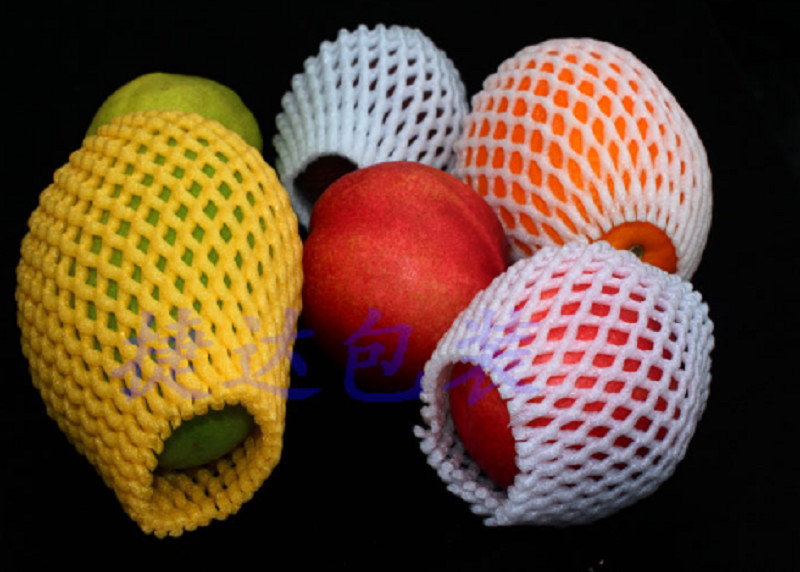 Mango Melon Foam Sleeve Net For Fruit Protective Packaging