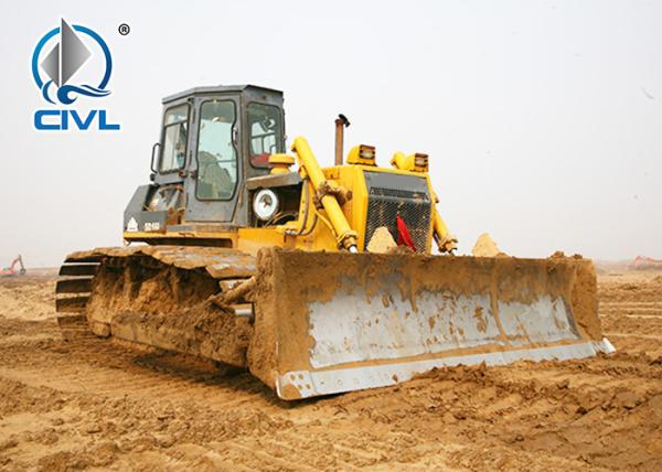 Shantui 17T Operating Weight Bulldozer Dozing Capacity 4.5m3 , Wechai Brand