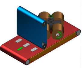  220V Electric Rotary Wheel Deburring Machine 50Hz With PLC Control Manufactures
