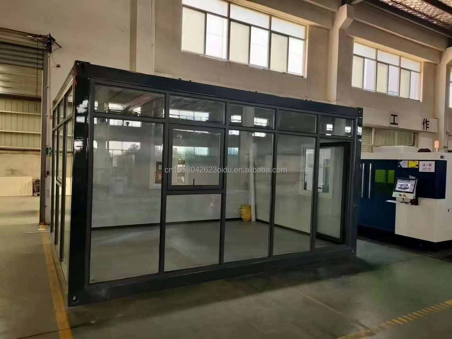 Steel Frame Galvanized Steel Bending 180g Modern 20FT 40FT Prefabricated House for Shipping Container Garden Home Hotel