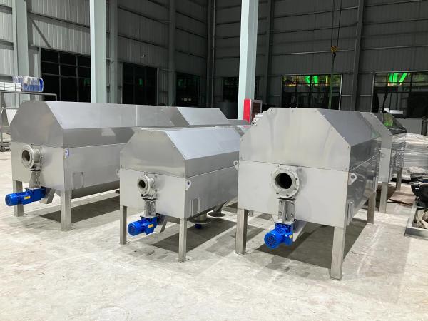 Efficient Stainless Steel Rotary Drum Screen For Municipal And Industrial