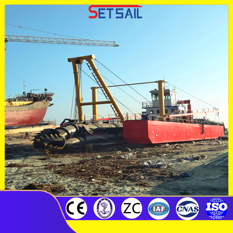 Durable Steel Plate Made 12 Inch Cutter Suction Dredger
