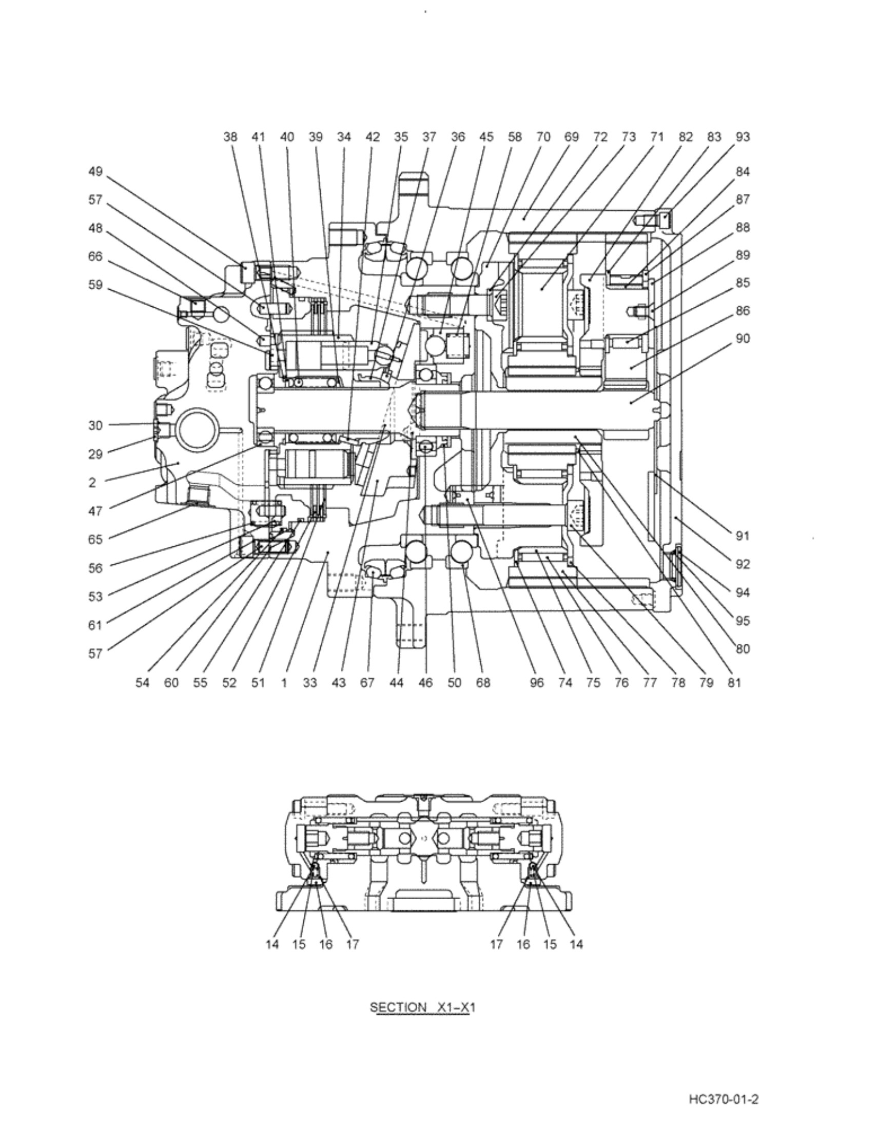 Kobelco Excavator Travel Device Assy SK250-8 LQ15V00020F1