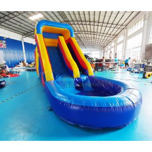 ODM Toddler Bouncy Castle Inflatable Water Slide With Pool