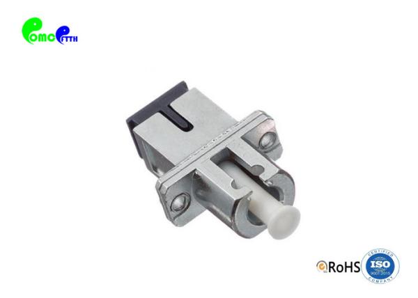 Optical Fiber Adapter LC Female - SC Female Hybrid Simplex Copper Singlemode /