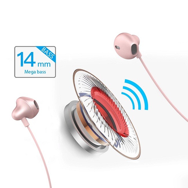 Bluetooth 5.0 Headphones Neckband 10hrs Playtime Sports Wireless Headset