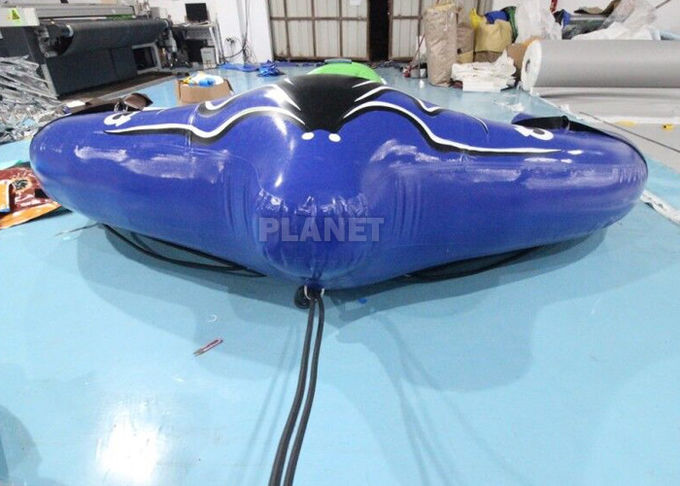 3.6x2.4m PVC Water Play Equipment Toys Inflatable Flying Manta Ray / Towable Water Sport Kite Tube