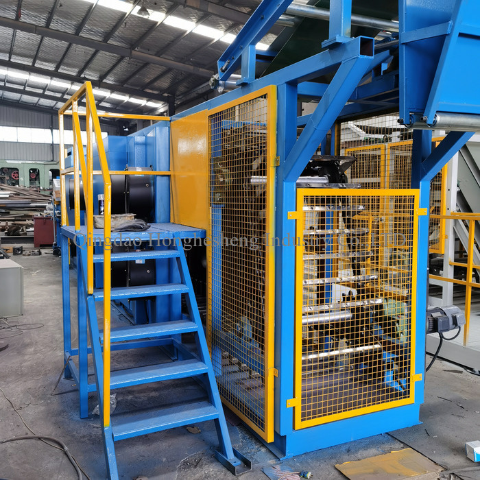 Automatic Mesh Belt Type Batch Off Cooler 400m/Min For Rubber Sheet