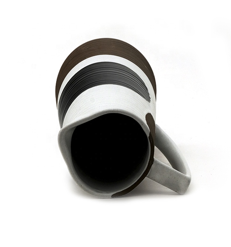 Jug Cup Coffee Water Milk Pitcher Geometric Patterns Jugs Water Ceramic Water Pots & Kettles Food