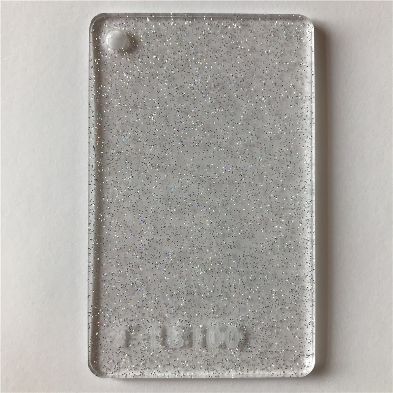 1220mm × 2440mm Glitter Acrylic Sheets Vacuum Formed For Lamps