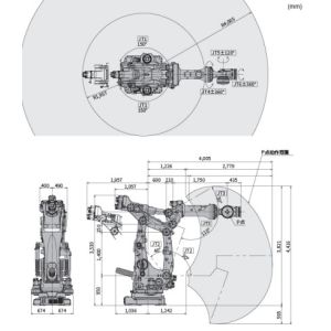 Robots For Sell MG15HL Kawasaki Remote Control Robot Arm Handling