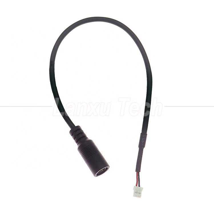 DC Male Female 5.5x2.1mm 5.5x2.5mm 3.5x1.35mm 4.0x1.7mm Barrel Jack to JST XH SH VH PH 1.0mm 2.0mm Pitch Connector Cable