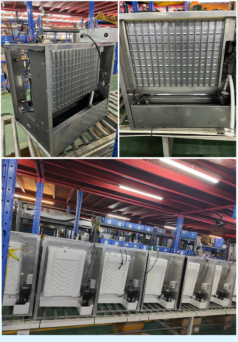 Commercial Crescent Cube Ice Maker 150kg Party Ice Block Machine
