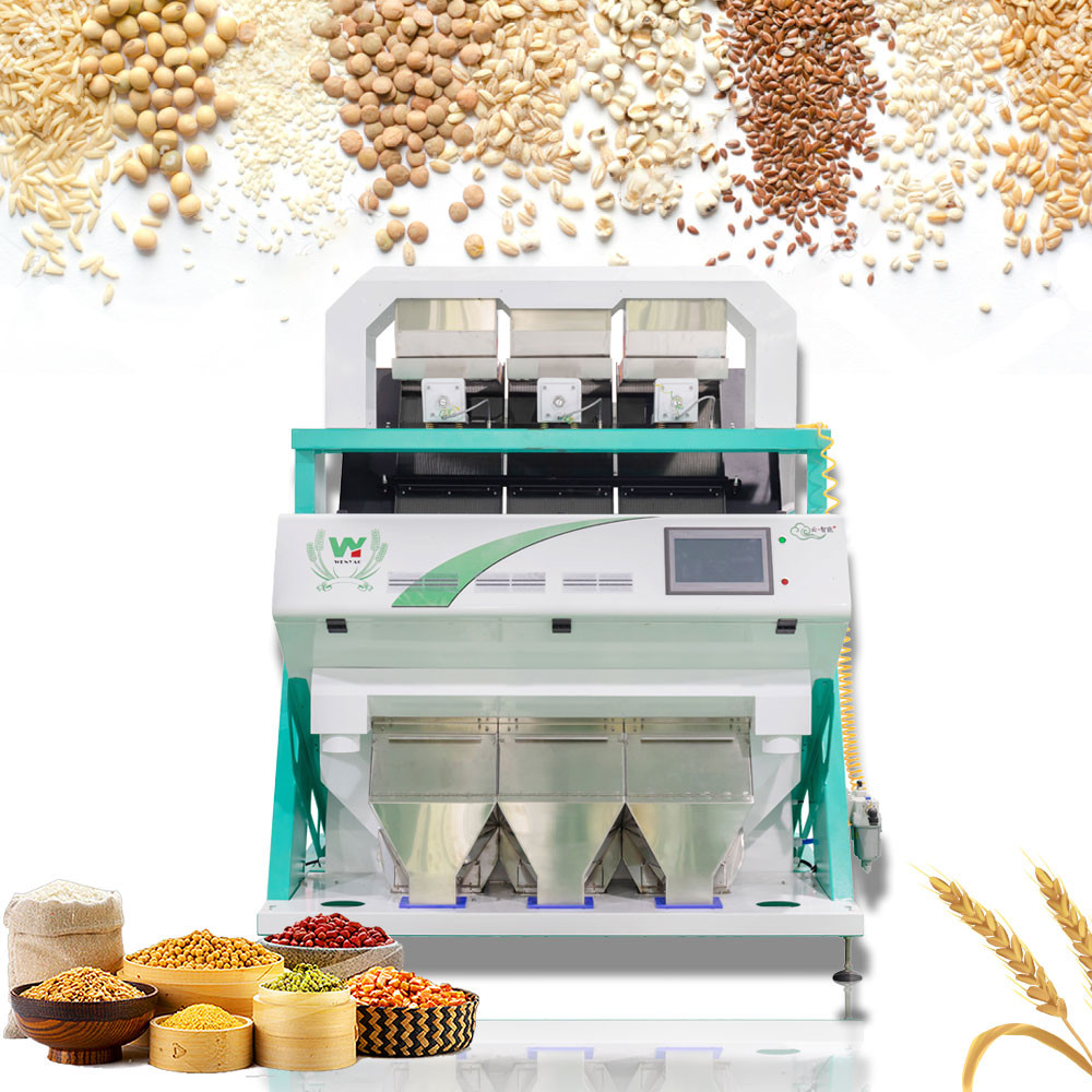 Mini Oats Barley Grain Cereal Wheat Color Sorter LED Variable Light