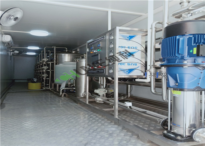 Water Treatment Plant Seawater Desalination System / Reverse Osmosis Machine