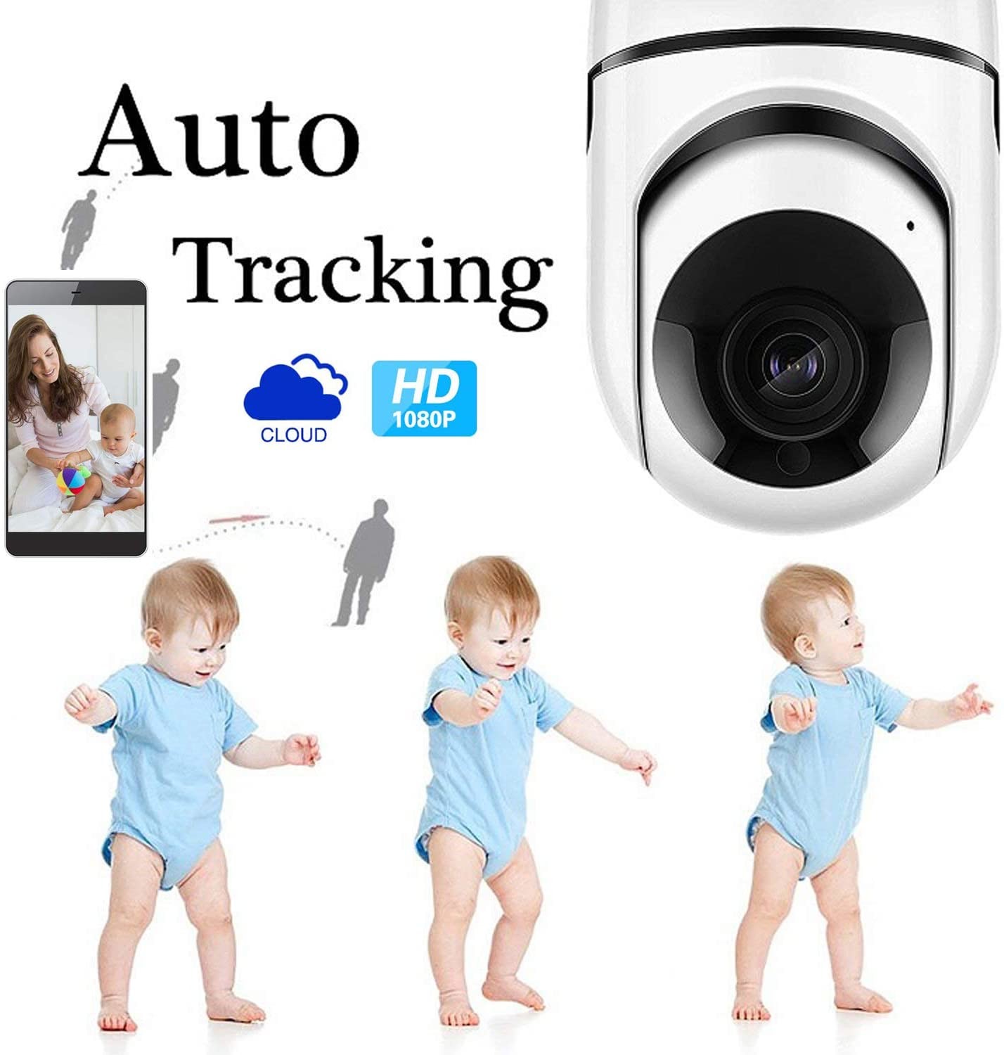 Tuya P2p Wireless Outdoor Ip Camera With Night Vision