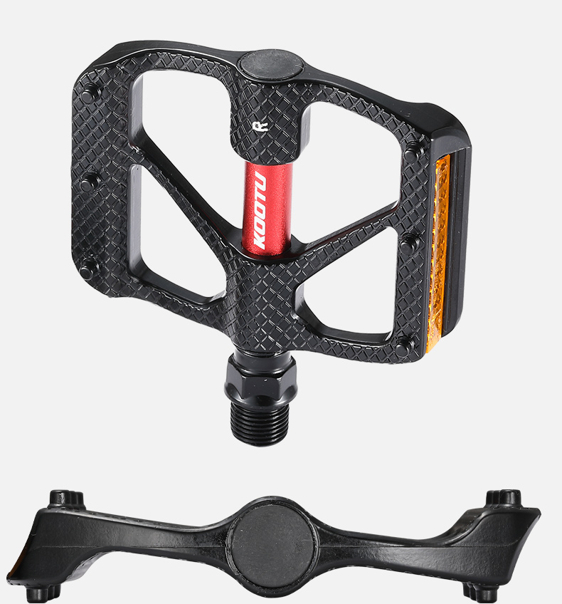 KOOTU Mountain Bike Pedals Aluminum MTB Pedal 9/16 Universal For Mtb Bicycle
