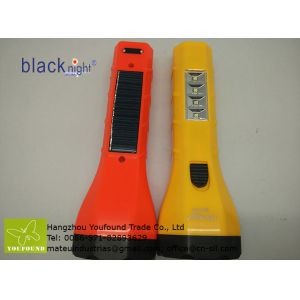 BN-410S Emergency Lighter Solar Torchlight LED Flashlight with Side Lamp