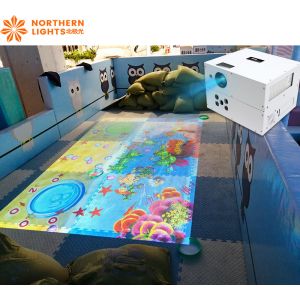 Sand Pool Interactive Floor Projection Game For Amusement Park