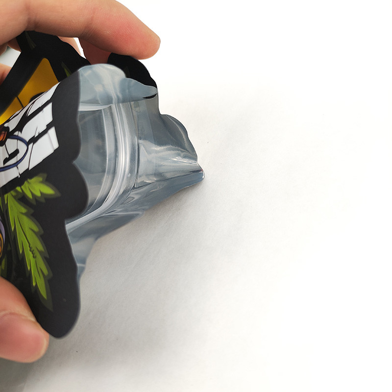 Die Cut Gummies Packaging Stand Up Pouch Special-Shaped Plasticcustom Pouch Mylar Bag